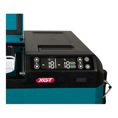 Akumuliatorinis šaldiklis MAKITA CW004GZ 18V LXT, 40V MAX XGT 3 Akumuliatorinis šaldiklis MAKITA CW004GZ 18V LXT, 40V MAX XGT 3