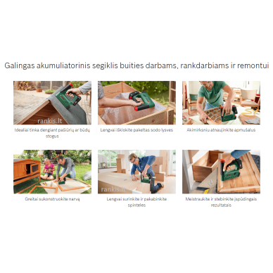 Akumuliatorinis segiklis Bosch UniversalTacker18V-14 solo (06032A7000) 3 Akumuliatorinis segiklis Bosch UniversalTacker18V-14 solo (06032A7000) 3