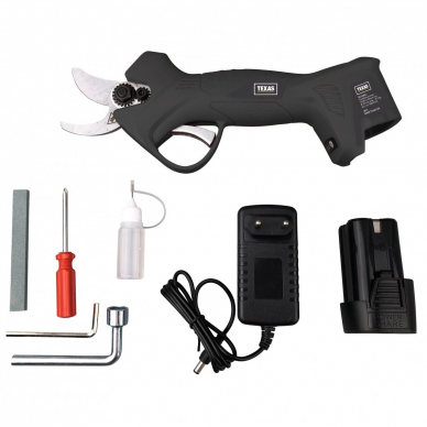 Akumuliatorinis sekatorius Texas GS1680LI, 16.8 V, 2.0 Ah 2 Akumuliatorinis sekatorius Texas GS1680LI, 16.8 V, 2.0 Ah 2