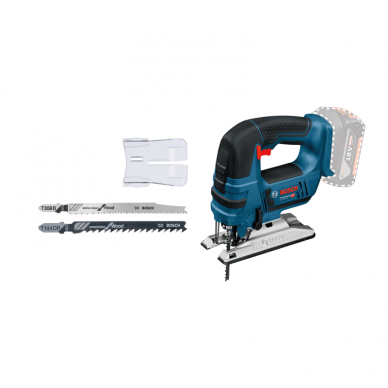 Akumuliatorinis siaurapjūklis Bosch GST 18 V-Li B Professional, 2x4.0Ah 6 Akumuliatorinis siaurapjūklis Bosch GST 18 V-Li B Professional, 2x4.0Ah 6
