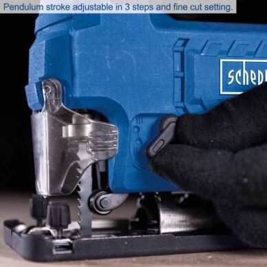 Akumuliatorinis siaurapjūklis C-JS220-X 20V, korpusas, Scheppach 2 Akumuliatorinis siaurapjūklis C-JS220-X 20V, korpusas, Scheppach 2