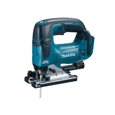 Akumuliatorinis siaurapjūklis Makita DJV182RMJ + peiliukai ir lagaminas, 18V, 2x4,0Ah 1 Akumuliatorinis siaurapjūklis Makita DJV182RMJ + peiliukai ir lagaminas, 18V, 2x4,0Ah 1