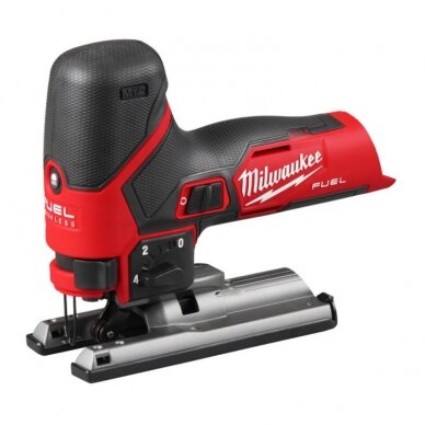 Akumuliatorinis siaurapjūklis MILWAUKEE M12 FJS-0 1 Akumuliatorinis siaurapjūklis MILWAUKEE M12 FJS-0 1