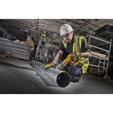 Akumuliatorinis skardos žirklės DeWalt DCS491N, 18 V, (be akum. ir krov.) 2 Akumuliatorinis skardos žirklės DeWalt DCS491N, 18 V, (be akum. ir krov.) 2