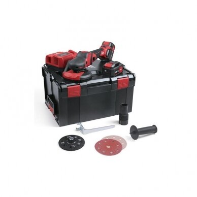 Akumuliatorinis šlifuoklis FLEX SE 125 18.0-EC