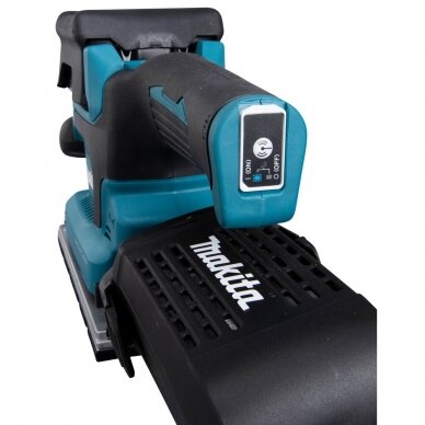 Akumuliatorinis šlifuoklis Makita DBO381ZU, 18V, 93x228mm 3 Akumuliatorinis šlifuoklis Makita DBO381ZU, 18V, 93x228mm 3