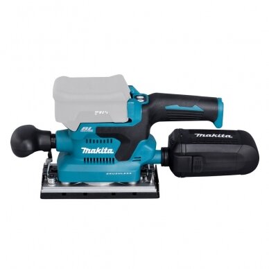 Akumuliatorinis šlifuoklis Makita DBO381ZU, 18V, 93x228mm 4