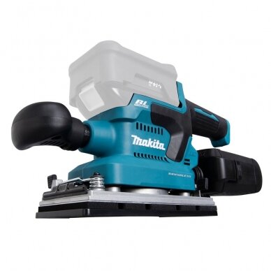 Akumuliatorinis šlifuoklis Makita DBO381ZU, 18V, 93x228mm 7 Akumuliatorinis šlifuoklis Makita DBO381ZU, 18V, 93x228mm 7