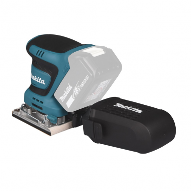 Akumuliatorinis šlifuoklis Makita DBO482Z, 18 V, (be akum. ir krov.) 1 Akumuliatorinis šlifuoklis Makita DBO482Z, 18 V, (be akum. ir krov.) 1