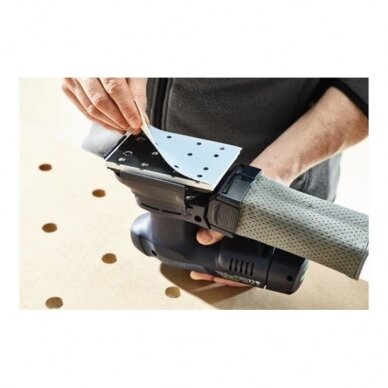 Akumuliatorinis šlifuoklis Rutscher Festool RTSC 400-Basic-ERGO, 18 V + dovana akumuliatorius (577028) 1 Akumuliatorinis šlifuoklis Rutscher Festool RTSC 400-Basic-ERGO, 18 V + dovana akumuliatorius (577028) 1