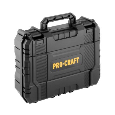 Akumuliatorinis smūginis gręžtuvas ProCraft PA18LiH-1B-C, 20V (1x 2Ah + krov.) 10