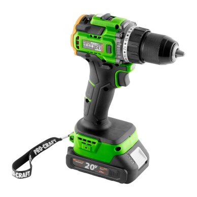 Akumuliatorinis smūginis gręžtuvas ProCraft PA18LiH-1B-C, 20V (1x 2Ah + krov.) 3