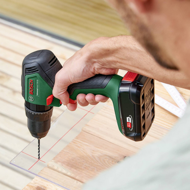 Akumuliatorinis smūginis gręžtuvas - suktuvas BOSCH UniversalImpact 18V-60, 18 V, 2x2,0 Ah 2 Akumuliatorinis smūginis gręžtuvas - suktuvas BOSCH UniversalImpact 18V-60, 18 V, 2x2,0 Ah 2