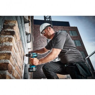 Akumuliatorinis smūginis gręžtuvas-suktuvas XGT ® 40Vmax Makita HP001GZ (be akum. ir krov.) 19 Akumuliatorinis smūginis gręžtuvas-suktuvas XGT ® 40Vmax Makita HP001GZ (be akum. ir krov.) 19