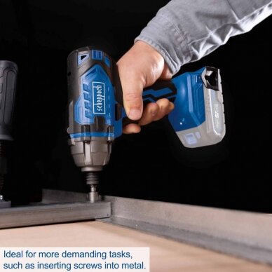 Akumuliatorinis smūginis suktuvas C-ID180-X 20V, korpusas, Scheppach 5 Akumuliatorinis smūginis suktuvas C-ID180-X 20V, korpusas, Scheppach 5