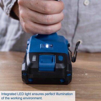 Akumuliatorinis smūginis suktuvas C-ID180-X 20V, set S (2Ah + charger), Scheppach 2 Akumuliatorinis smūginis suktuvas C-ID180-X 20V, set S (2Ah + charger), Scheppach 2