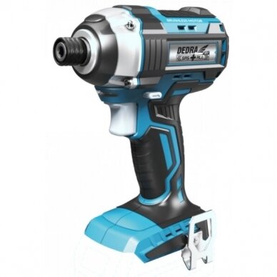 Akumuliatorinis smūginis suktuvas Dedra DED7145 18V, 200Nm Akumuliatorinis smūginis suktuvas Dedra DED7145 18V, 200Nm