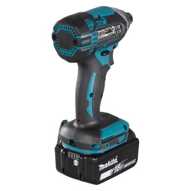 Akumuliatorinis smūginis suktuvas Makita DTD152Z, 18V (Originalas, 3m. garantija) 3