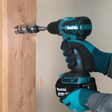 Akumuliatorinis suktuvas-gręžtuvas Makita  DDF490RTJ, 18V, 2x5.0Ah 6