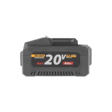 Akumuliatorinis smūginis suktuvas ProCraft PWA90, 20V, 180Nm, (1x 8Ah + krov.) 12