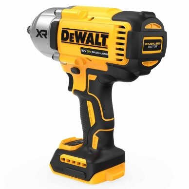 Akumuliatorinis smūginis veržliasukis DeWalt DCF900P2T-QW, 18 V, 5000 mAh 1 Akumuliatorinis smūginis veržliasukis DeWalt DCF900P2T-QW, 18 V, 5000 mAh 1