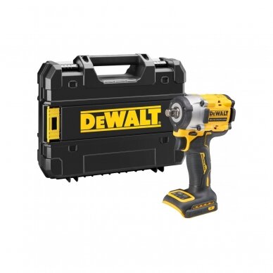 Akumuliatorinis smūginis veržliasukis DeWalt DCF921NT-XJ, 18 V (be akum. ir krov.) Akumuliatorinis smūginis veržliasukis DeWalt DCF921NT-XJ, 18 V (be akum. ir krov.)