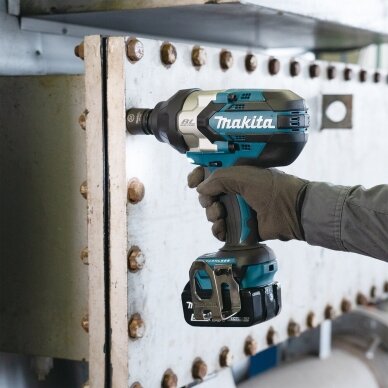 Akumuliatorinis smūginis veržliasukis LXT makita DTW1004Z 18V (be akum. ir be krov.) 13