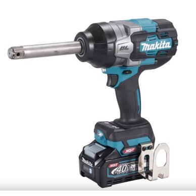 Akumuliatorinis smūginis veržliasukis MAKITA TW011G, 3/4", 40V, 1500 Nm (be akum. ir krov.) Akumuliatorinis smūginis veržliasukis MAKITA TW011G, 3/4", 40V, 1500 Nm (be akum. ir krov.)