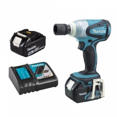 Akumuliatorinis smūginis veržliasukis Makita DTW251RTJ, 18V, 2x5.0Ah Akumuliatorinis smūginis veržliasukis Makita DTW251RTJ, 18V, 2x5.0Ah