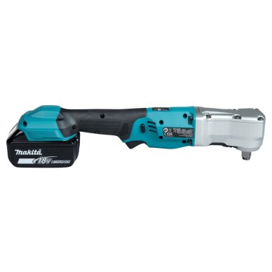 Akumuliatorinis kampinis smūginis veržliasukis MAKITA DTL300Z, 18V, 1/2", 340/530Nm 7
