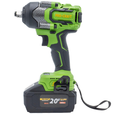 Akumuliatorinis smūginis veržliasukis ProCraft PWA36bb, 20 V, (be akum. ir krov.) 1 Akumuliatorinis smūginis veržliasukis ProCraft PWA36bb, 20 V, (be akum. ir krov.) 1