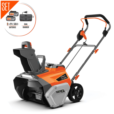 Akumuliatorinis sniego valytuvas DAEWOO DAST 5542Li SET, 42 V