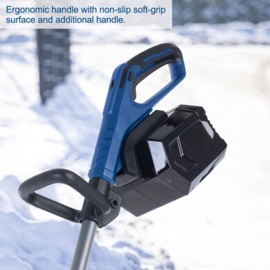 Akumuliatorinis sniego valytuvas Scheppach BC-SNB410-X - Set XL2 1