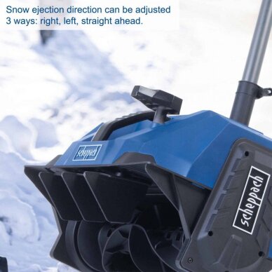 Akumuliatorinis sniego valytuvas Scheppach BC-SNB410-X - Set XL2 2