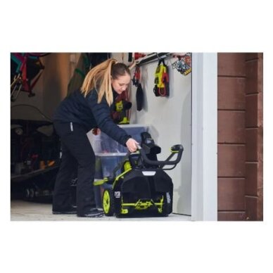 Akumuliatorinis sniego valytuvas Ryobi RY18STX45A-240, 18V ONE+, 2x4.0Ah 4 Akumuliatorinis sniego valytuvas Ryobi RY18STX45A-240, 18V ONE+, 2x4.0Ah 4