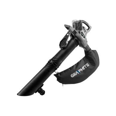Akumuliatorinis sodo lapų siurblys GRAPHITE "Energy+" 36 V, (be akum. ir krov.)