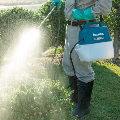 Akumuliatorinis sodo purkštuvas MAKITA US053DZ, 5L,12 V, (be akum. ir krov.) 12 Akumuliatorinis sodo purkštuvas MAKITA US053DZ, 5L,12 V, (be akum. ir krov.) 12