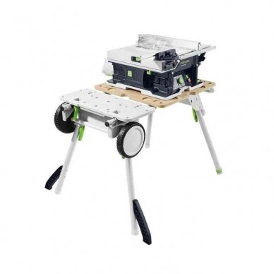 Akumuliatorinis stalinis diskinis pjūklas Festool CSC SYS 50 EBI-Basic-Set, 18 V, (be akum. ir krov.), (577371) 1 Akumuliatorinis stalinis diskinis pjūklas Festool CSC SYS 50 EBI-Basic-Set, 18 V, (be akum. ir krov.), (577371) 1