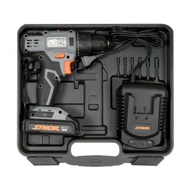 Akumuliatorinis suktukas | 20V | 2Ah (78081) Akumuliatorinis suktukas | 20V | 2Ah (78081)