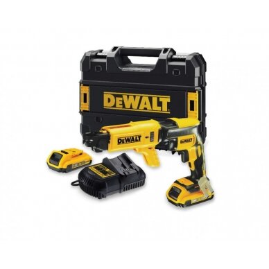 Akumuliatorinis suktuvas DeWalt DCF620D2K, 18V, 2,0Ah Akumuliatorinis suktuvas DeWalt DCF620D2K, 18V, 2,0Ah