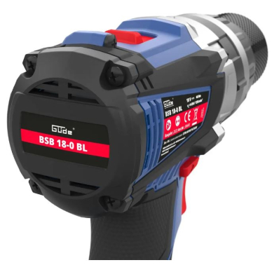 Akumuliatorinis smūginis gręžtuvas Gude BSB 18-0 BL, 18 V, (be akum. ir krov.) 4 Akumuliatorinis smūginis gręžtuvas Gude BSB 18-0 BL, 18 V, (be akum. ir krov.) 4