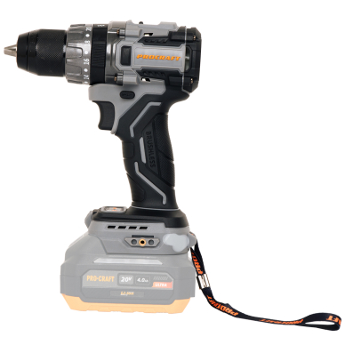 Akumuliatorinis suktuvas - gręžtuvas ProCraft CD20Abb, 20 V, (be akum. ir krov.) 5 Akumuliatorinis suktuvas - gręžtuvas ProCraft CD20Abb, 20 V, (be akum. ir krov.) 5