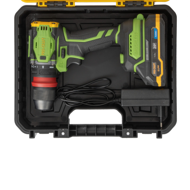 Akumuliatorinis suktuvas - gręžtuvas ProCraft PA18Pro DFR, 20 V, 1,5Ah 12 Akumuliatorinis suktuvas - gręžtuvas ProCraft PA18Pro DFR, 20 V, 1,5Ah 12