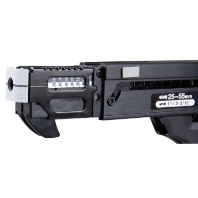 Akumuliatorinis juostinis suktuvas Makita DFR552Z, 18 V, (be akum. ir krov.) 12 Akumuliatorinis juostinis suktuvas Makita DFR552Z, 18 V, (be akum. ir krov.) 12