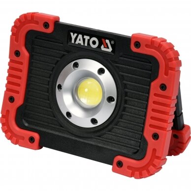 Akumuliatorinis šviesos diodų prožektorius Yato 10W COB LED, 800 lm 2