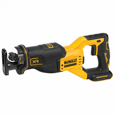 Akumuliatorinis tiesinis pjūklas DeWalt DCS382N-XJ, 18 V, (be akum. ir krov.) Akumuliatorinis tiesinis pjūklas DeWalt DCS382N-XJ, 18 V, (be akum. ir krov.)