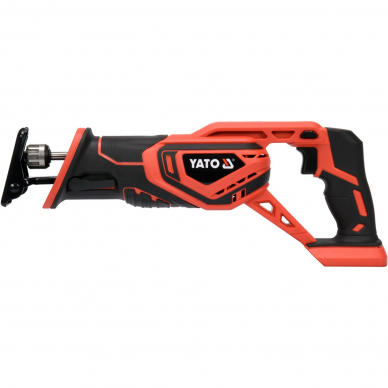 Akumuliatorinis tiesinis pjūklas Yato, 18 V, (be akum. ir krov.) 1 Akumuliatorinis tiesinis pjūklas Yato, 18 V, (be akum. ir krov.) 1