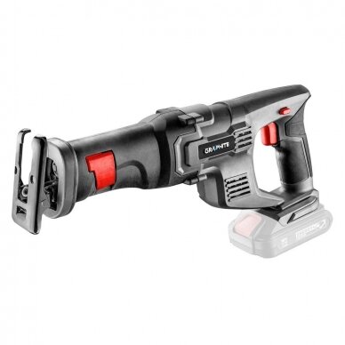 Akumuliatorinis tiesinis pjūklas GRAPHITE 58G017, 18V Akumuliatorinis tiesinis pjūklas GRAPHITE 58G017, 18V