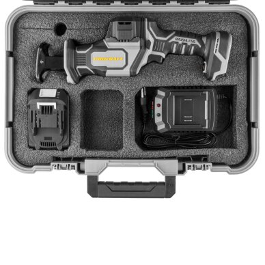Akumuliatorinis tiesinis pjūklas ProCraft RS20A-1B-C, 20 V (1x 4Ah + krov.) 2 Akumuliatorinis tiesinis pjūklas ProCraft RS20A-1B-C, 20 V (1x 4Ah + krov.) 2