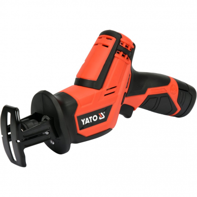 Akumuliatorinis tiesinis pjūklas Yato, 12 V, 2,0 Ah Akumuliatorinis tiesinis pjūklas Yato, 12 V, 2,0 Ah